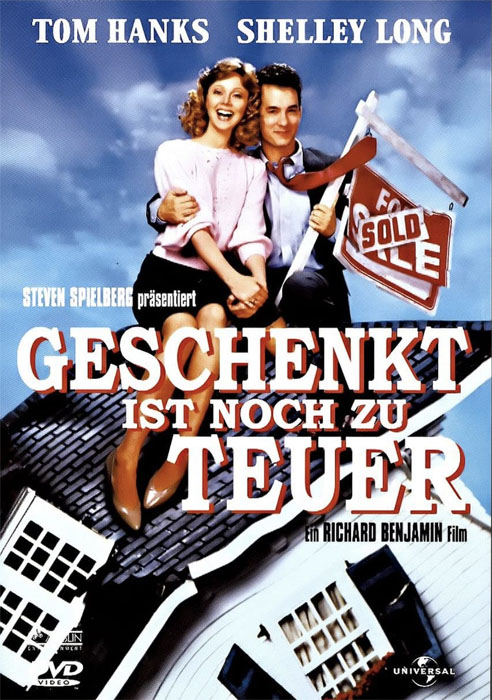 DVD-Cover: Geschenkt ist noch zu teuer (1986)