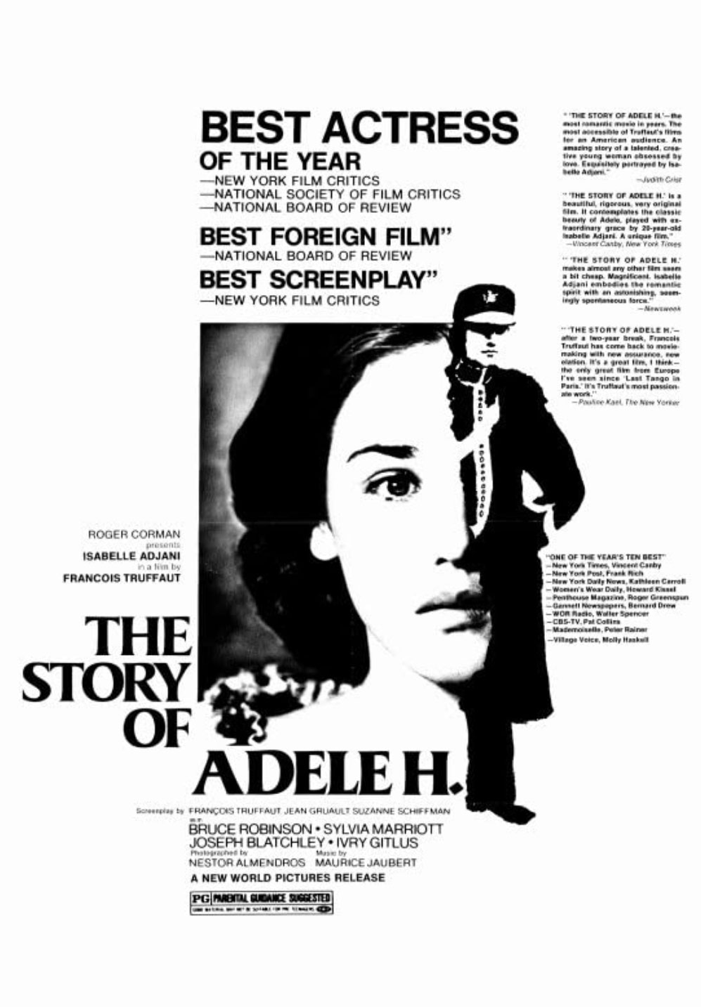 Plakatmotiv (UK): The Story of Adèle H. (1975)
