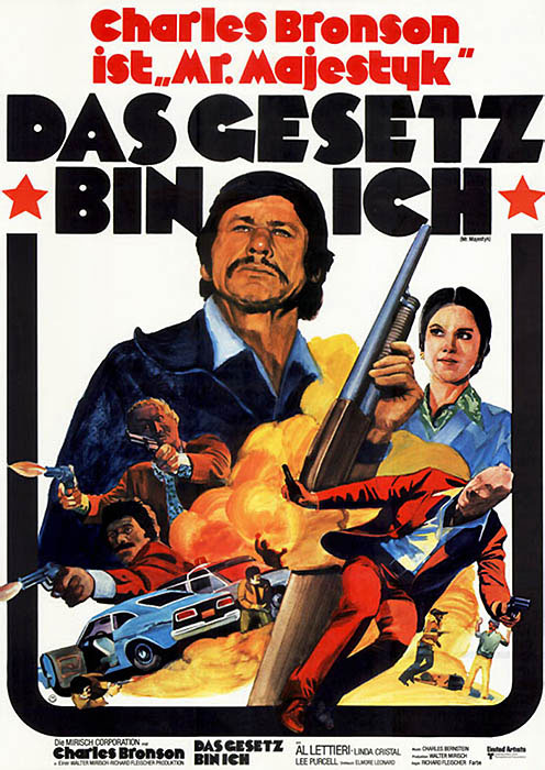Plakatmotiv: Das Gesetz bin ich (1974)