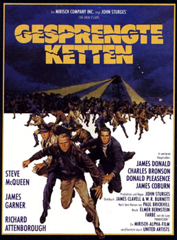 Plakatmotiv: Gesprengte Ketten (1963)