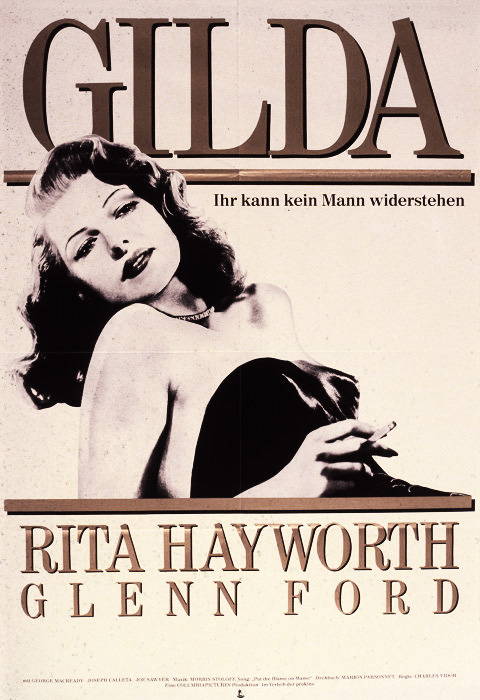 Plakatmotiv: Gilda (1946)
