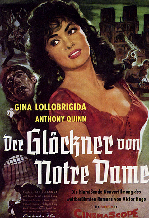 Plakatmotiv: Der Glöckner von Notre Dame (1956)