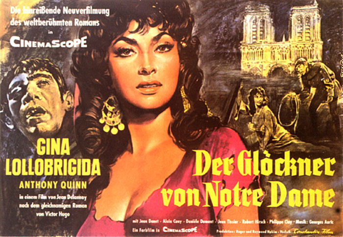 Plakatmotiv: Der Glöckner von Notre Dame (1956)