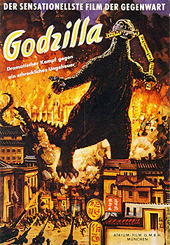 Kinoplakat: Godzilla