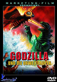 DVD-Cover: Godzilla und die Urweltraupen (1964)
