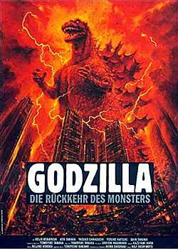 Kinoplakat: Godzilla – Die Rückkehr des Monsters (1984)
