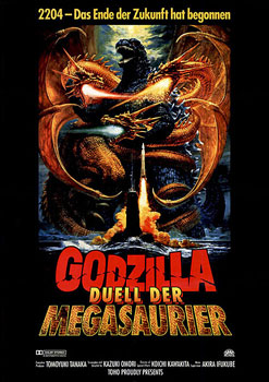 Kinoplakat: Godzilla – Duell der Megasaurier (1991)