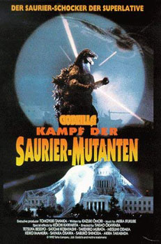 Videocover: Godzilla – Kampf der Saurieremutanten (1992)