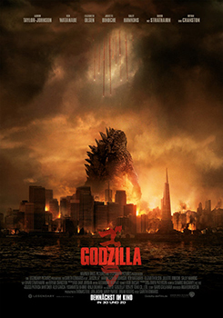Kinoplakat: Godzilla (2014)
