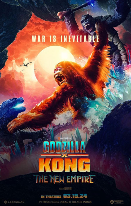 Plakatmotiv (US): Godzilla × Kong: The New Empire (2024)