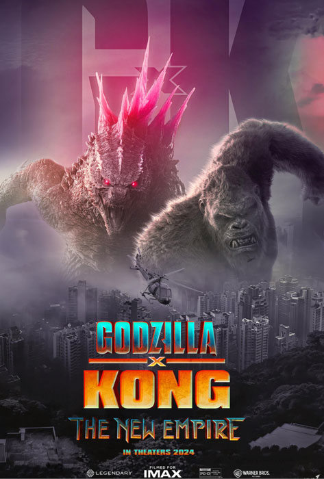 Plakatmotiv (US): Godzilla × Kong: The New Empire (2024)