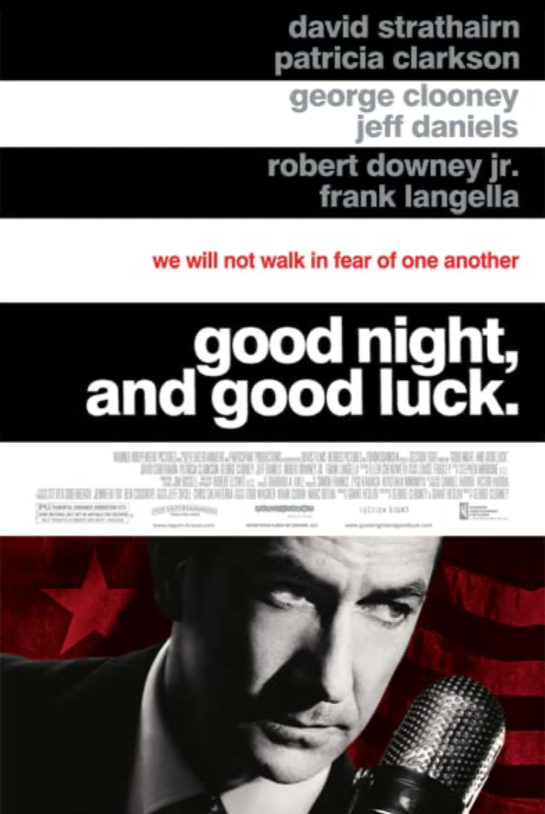 Plakatmotiv (US): Good Night, and Good Luck. (2005)