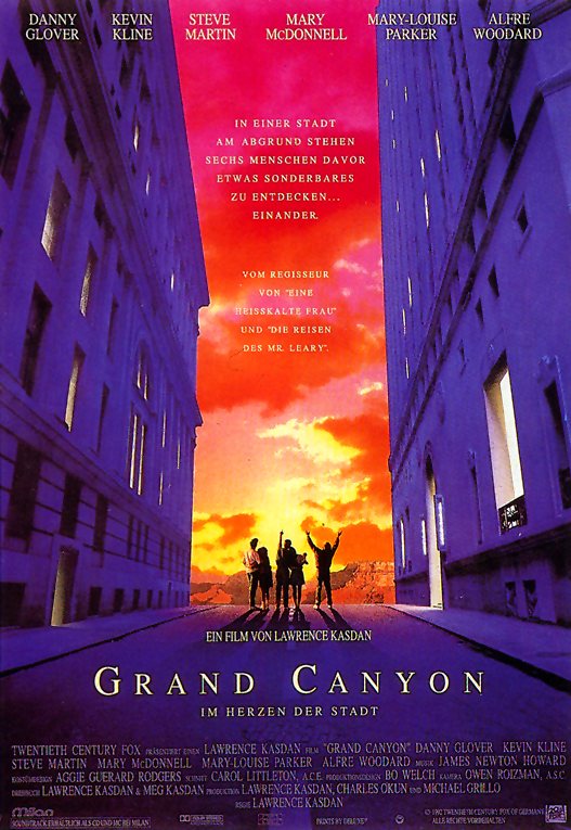 Plakatmotiv: Grand Canyon – Im Herzen der Stadt (1991)