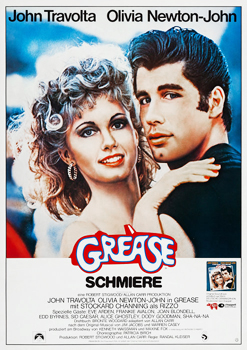 Kinoplakat: Grease – Schmiere