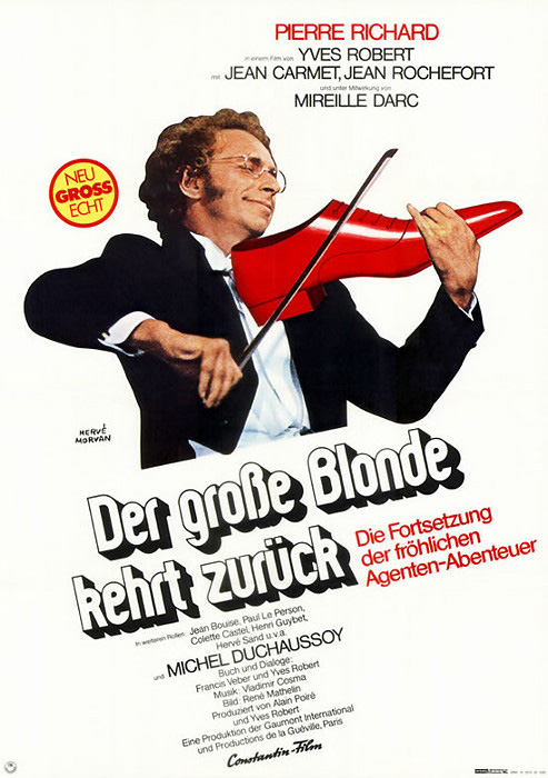 Plakatmotiv: Der große Blonde kehrt zurück (1974)