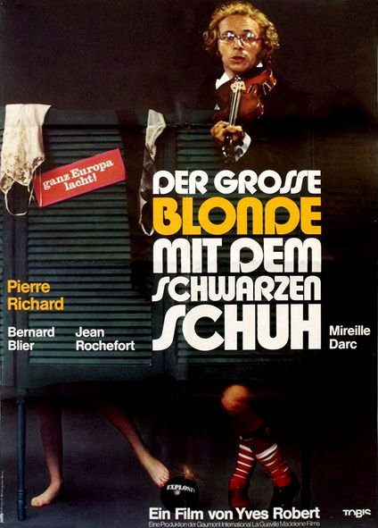 Plakatmotiv: Der große Blonde mit dem schwarzen Schuh (1972)