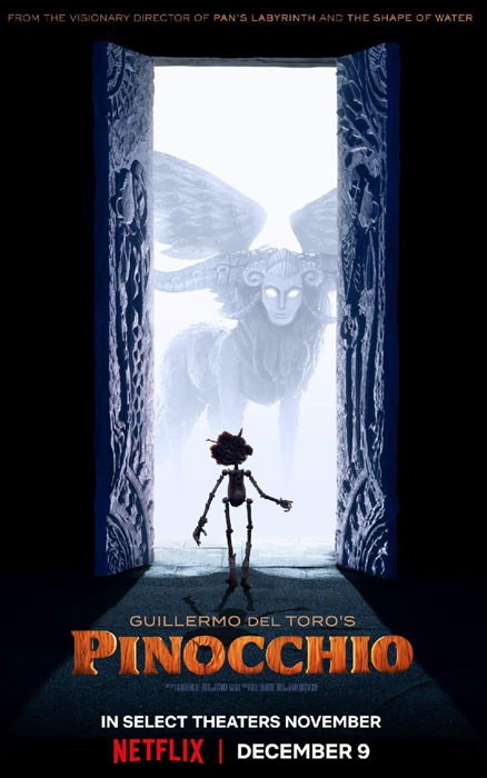 Plakatmotiv: Guillermo del Toros Pinocchio (2022)