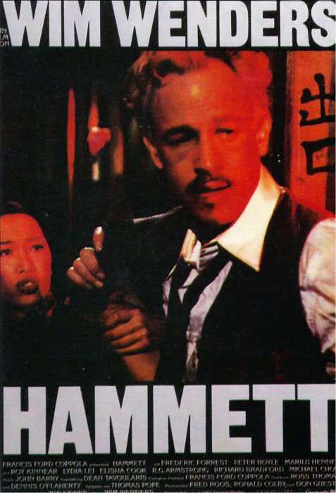 Plakatmotiv: Hammett (1982)