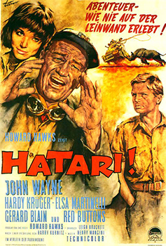 Plakatmotiv: Hatari! (1962)