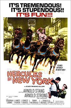 Kinoplakat (US): Hercules in New York