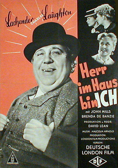Plakatmotiv: Herr im Haus bin ich (1954)