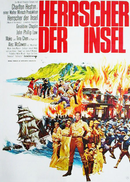 Plakatmotiv: Herrscher der Insel (1970)