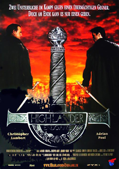Kinoplakat: Highlander – Endgame