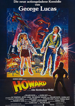 Plakatmotiv: Howard – ein tierischer Held (1986)