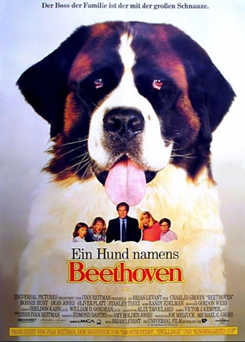 Plakatmotiv: Ein Hund namens Beethoven (1992)