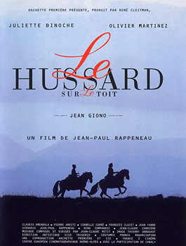 Plakatmotiv (Fr.): Le Hussard sur le Toit – Der Husar auf dem Dach (1995)