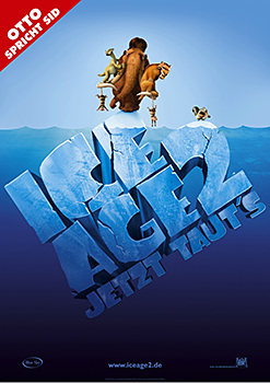 Kinoplakat: Ice Age 2 – Jetzt taut‘s