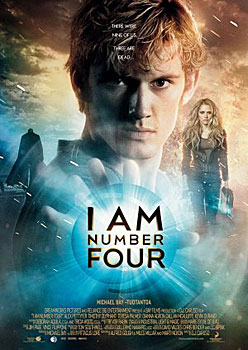 Kinoplakat (US): Ich bin Nummer Vier