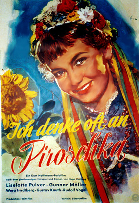 Plakatmotiv: Ich denke oft an Piroschka (1955)