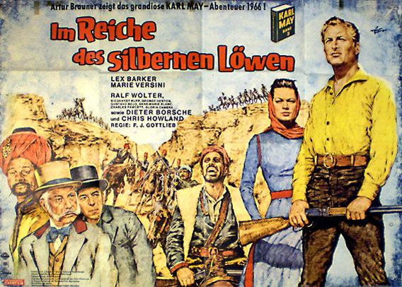 Plakatmotiv: Im Reiche des silbernen Löwen (1965)