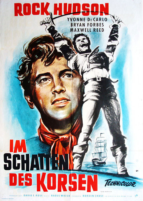 Plakatmotiv: Im Schatten des Korsen (1953)