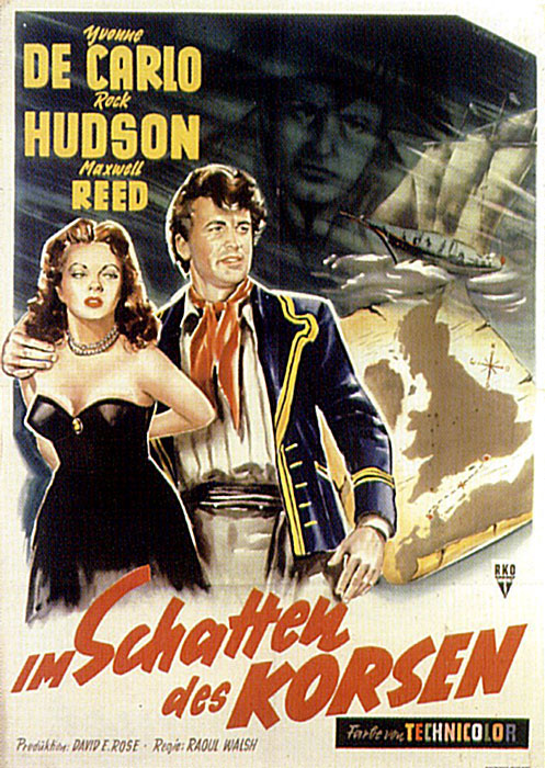 Plakatmotiv: Im Schatten des Korsen (1953)