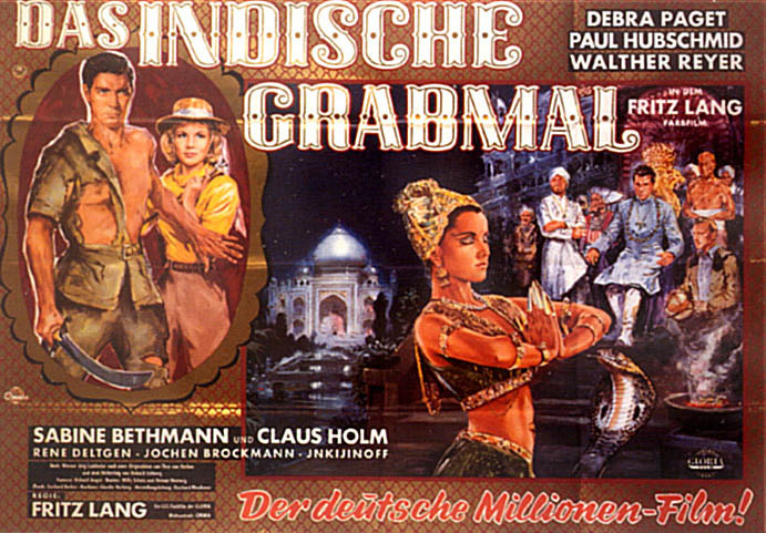 Plakatmotiv: Das indische Grabmal (1959)