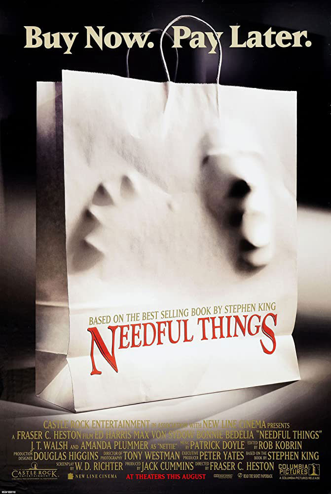 Plakatmotiv (US): Needful Things – In einer kleinen Stadt (1993)