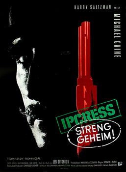 Plakatmotiv: Ipcress – Streng geheim (1965)