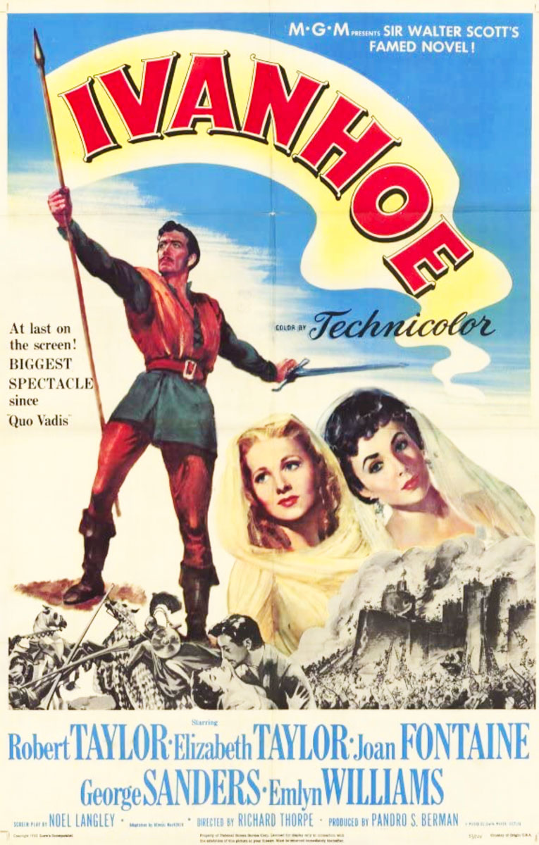 Plakatmotiv (US): Ivanhoe (1952)