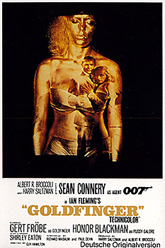 Kinoplakat: James Bond 007 – Goldfinger