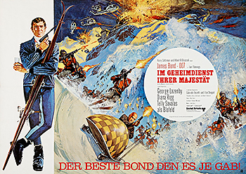 Kinoplakat: James Bond 007 – Im Geheimdienst Ihrer Majestät