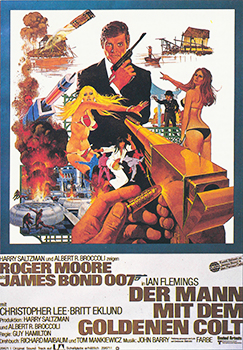 Plakatmotiv: James Bond 007 – Der Mann mit dem Goldenen Colt (1974)