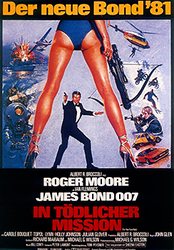 Kinoplakat: James Bond 007 – In tödlicher Mission