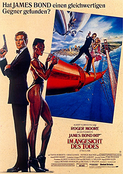 Plakatmotiv: James Bond 007 – Im Angesicht des Todes (1985)