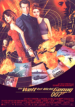 Kinoplakat: James Bond 007 – Die Welt ist nicht genug