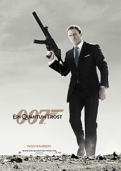 Plakatmotiv: James Bond 007 – Ein Quantum Trost (2008)