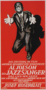 Plakatmotiv: Der Jazzsänger (1927)