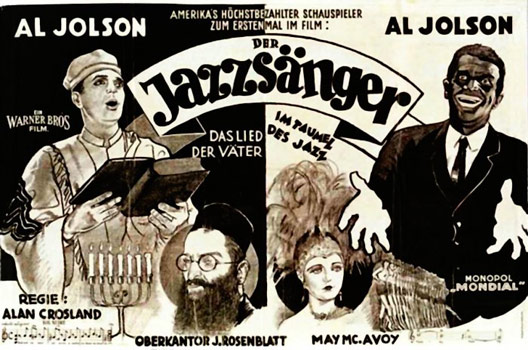 Plakatmotiv: Der Jazzsänger (1927)