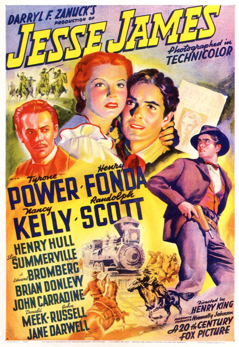 Plakatmotiv (US): Jesse James (1939)
